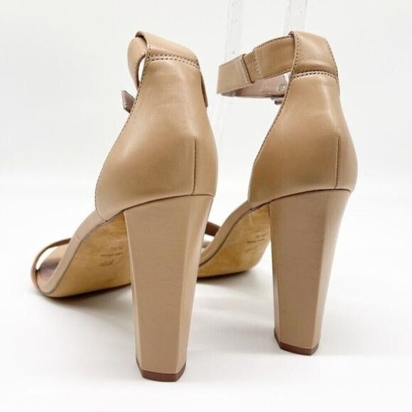 DIANE VON FURSTENBERG Chainlink Leather Sandals - Picture 6 of 9